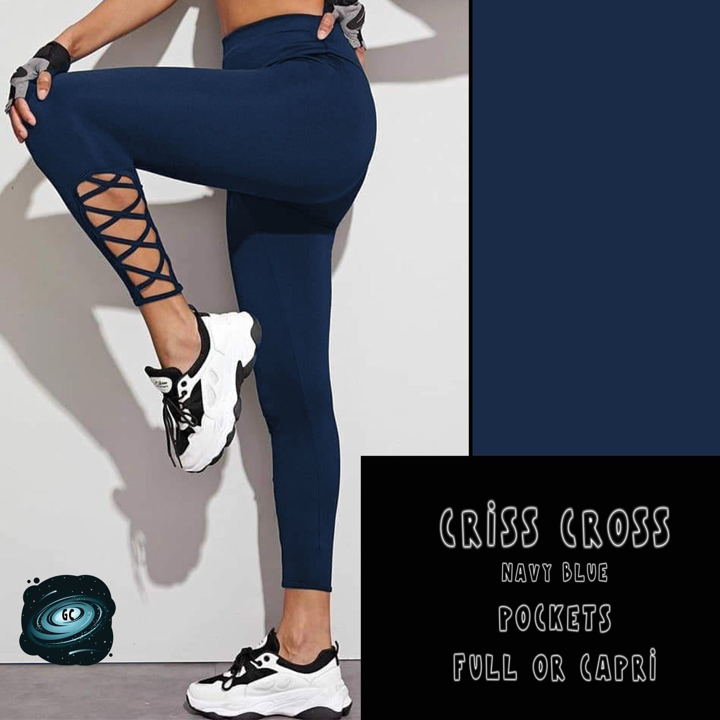 CRISS CROS RUN- NAVY BLUE - Like A Duchess