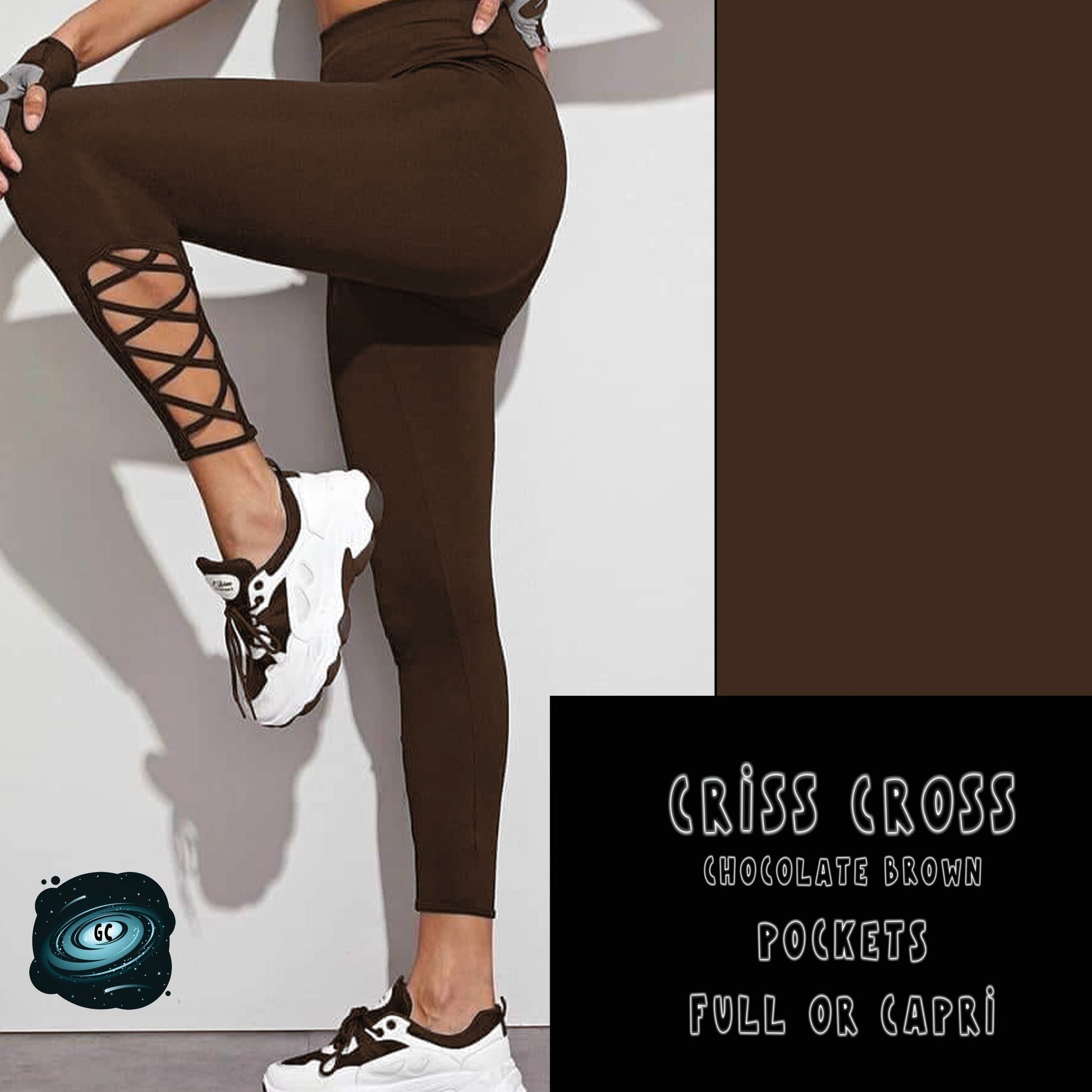 CRISS CROS RUN- CHOCOLATE BROWN - Like A Duchess