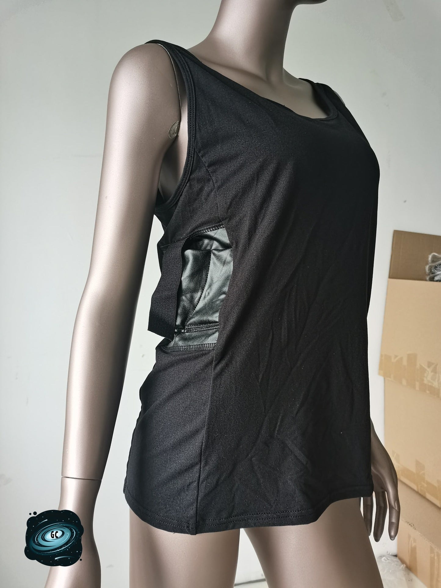 CONCEAL CARRY RUN- SOLID BLACK TANK - Like A Duchess