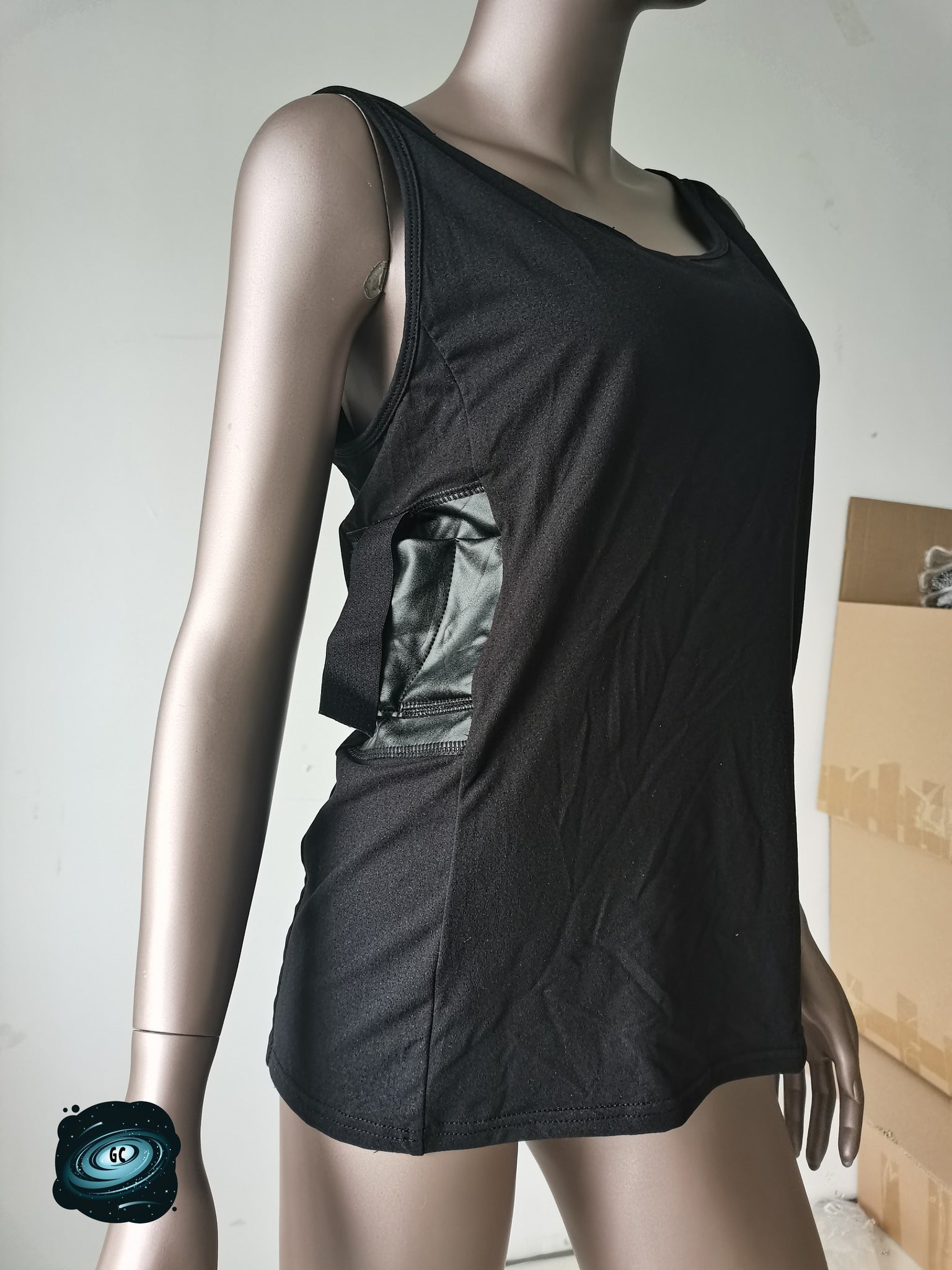 CONCEAL CARRY RUN- SOLID BLACK TANK - Like A Duchess