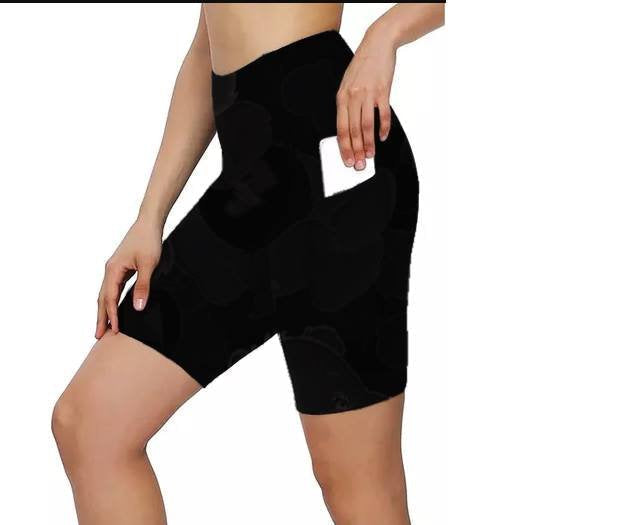 POCKET BIKER SHORTS-VIOLET - Like A Duchess