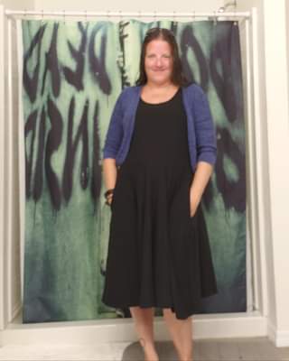 RITA SWING DRESS RUN-PLUM - Like A Duchess
