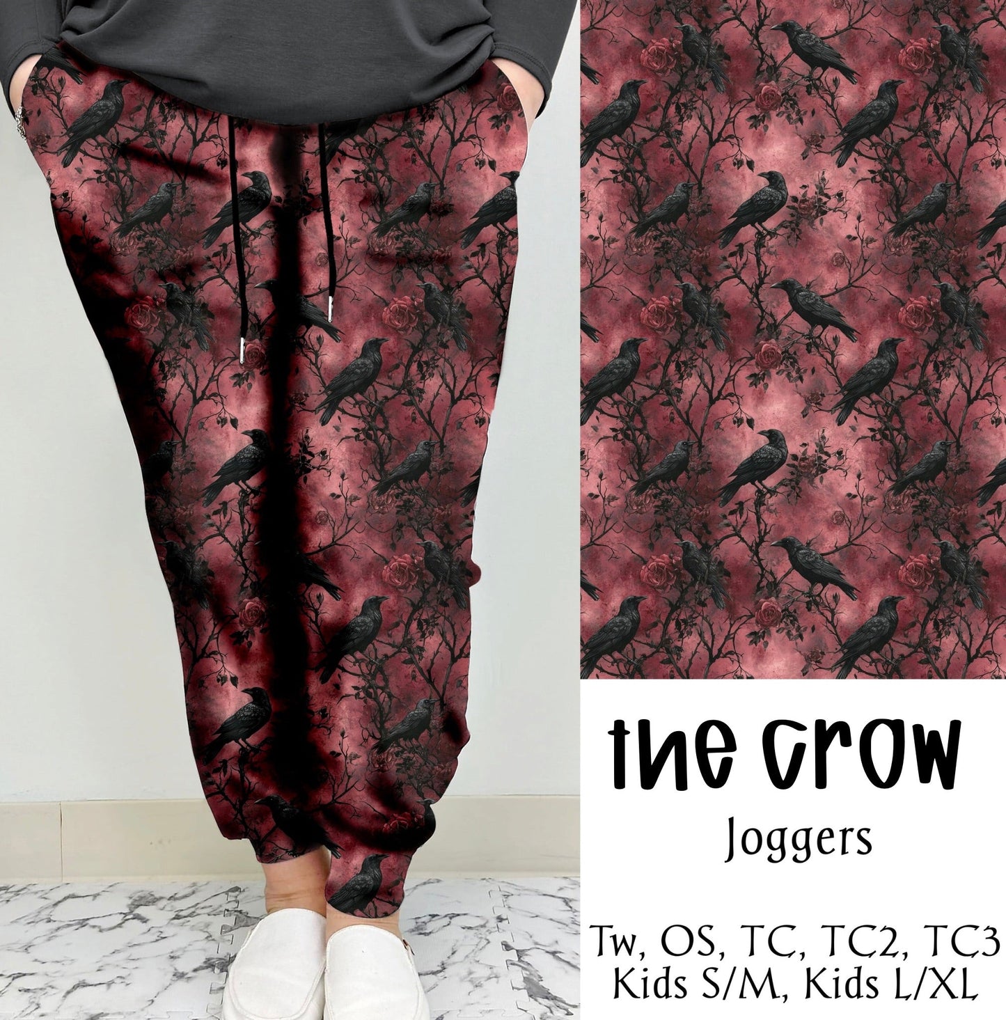 The Crow Leggings/Joggers | Run ends 6/30 | ETA 42 Days - Like A Duchess