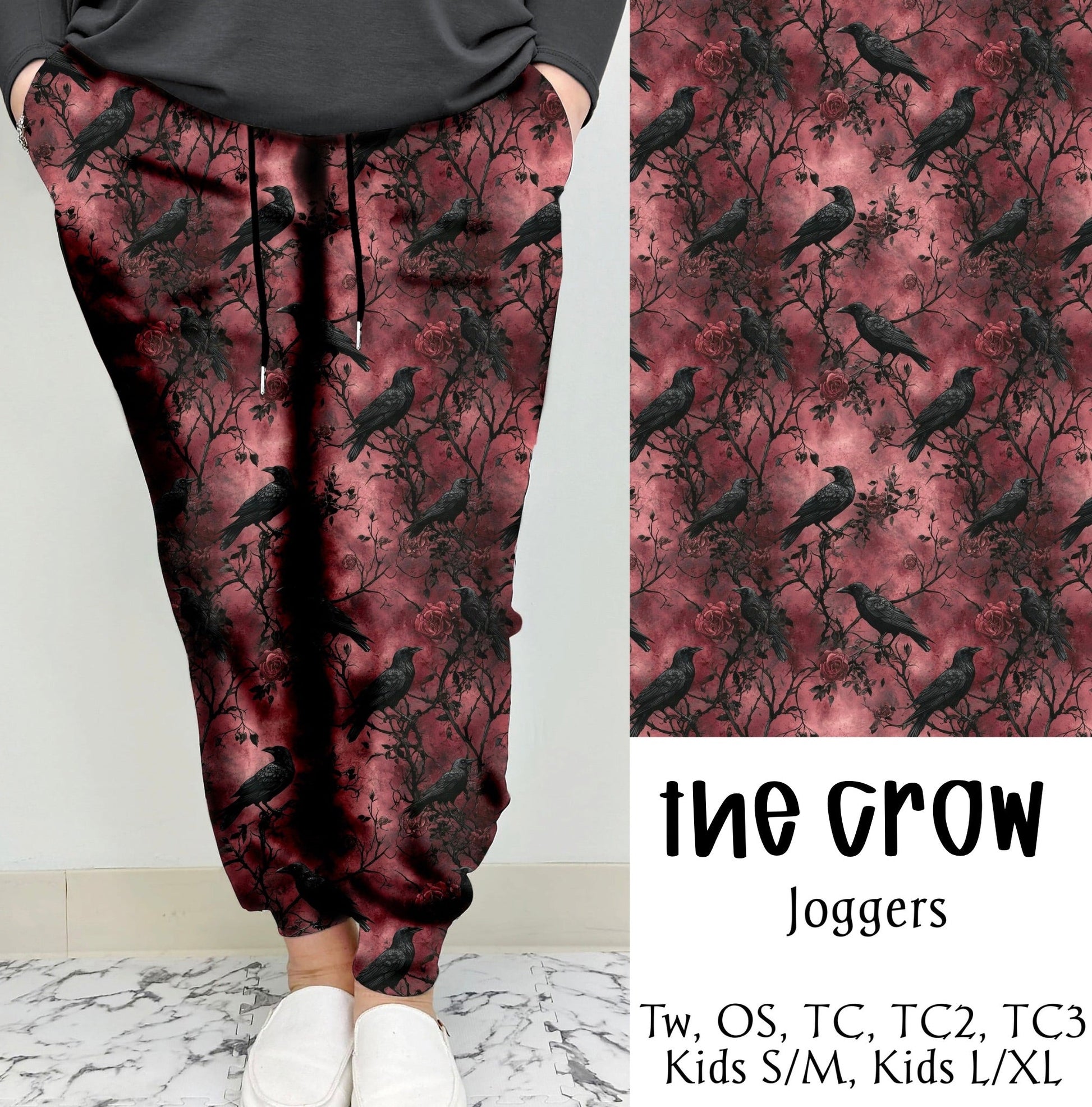 The Crow Leggings/Joggers | Run ends 6/30 | ETA 42 Days - Like A Duchess