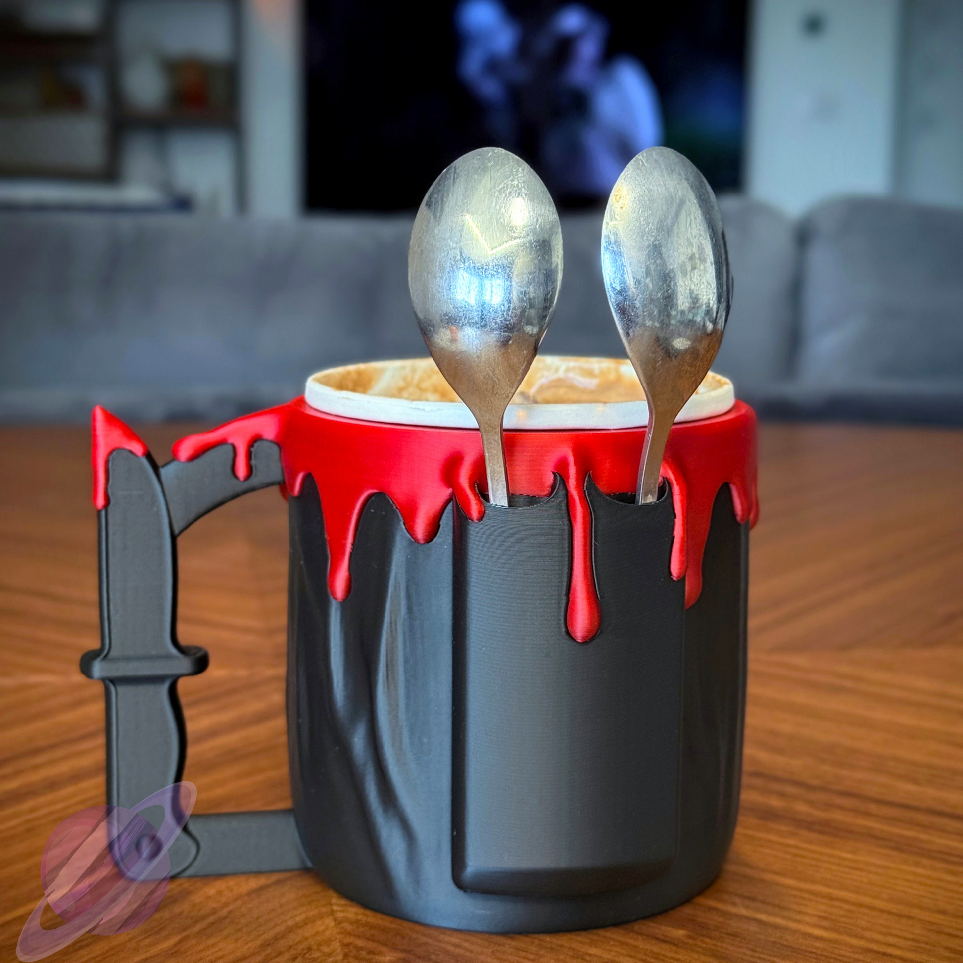 GF HORROR- 3D PRINTED ICE CREAM PINT HOLDER - Like A Duchess