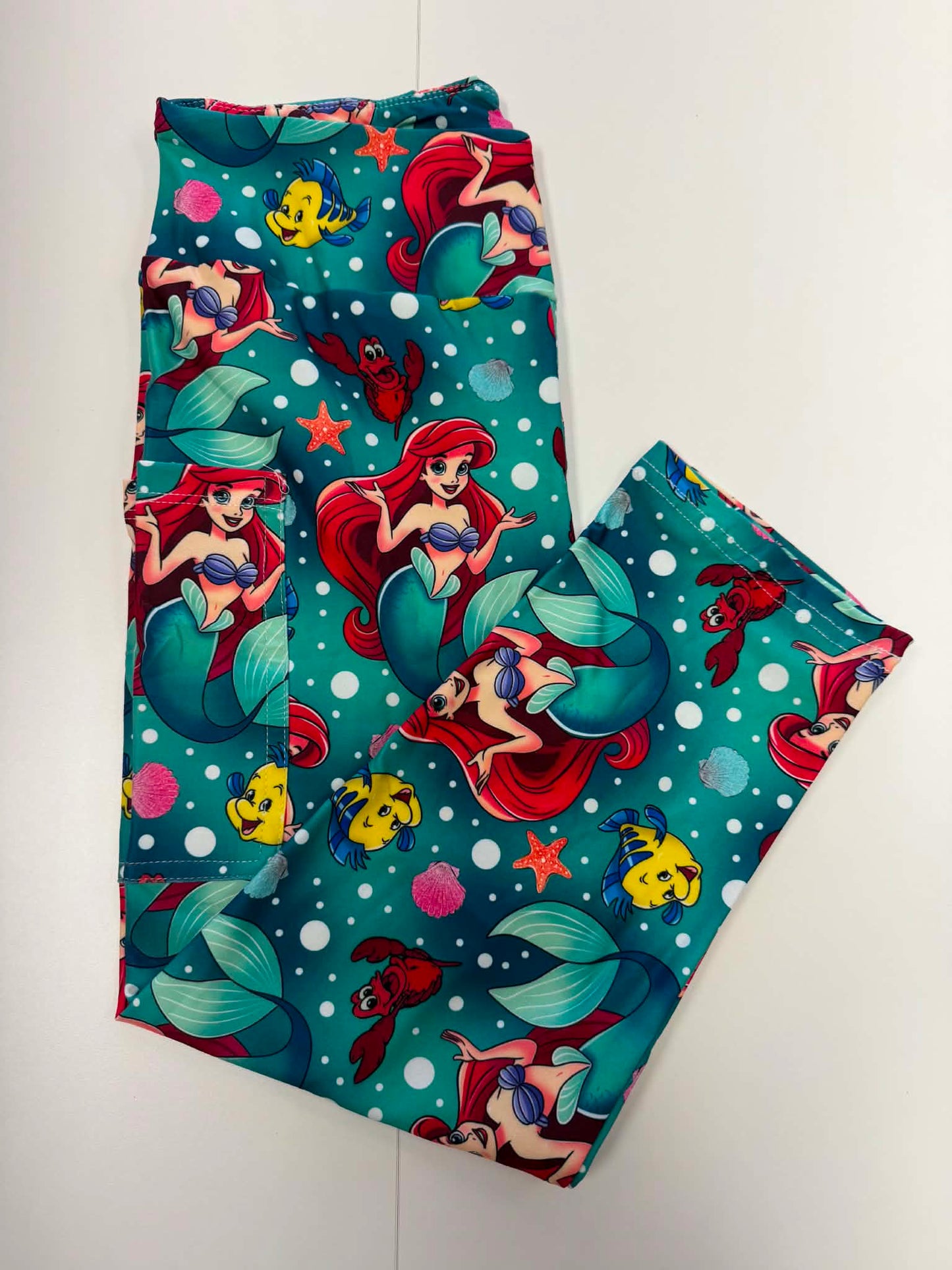 Under The Sea Capri/Leggings w/ Pockets *RTS - Like A Duchess