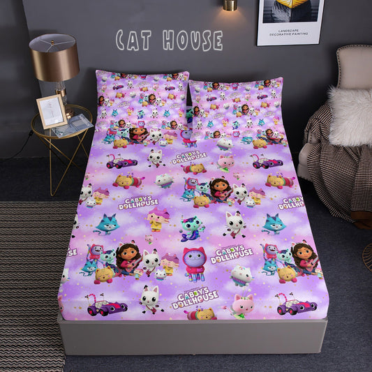 SHEET SET RUN- CAT HOUSE - Like A Duchess