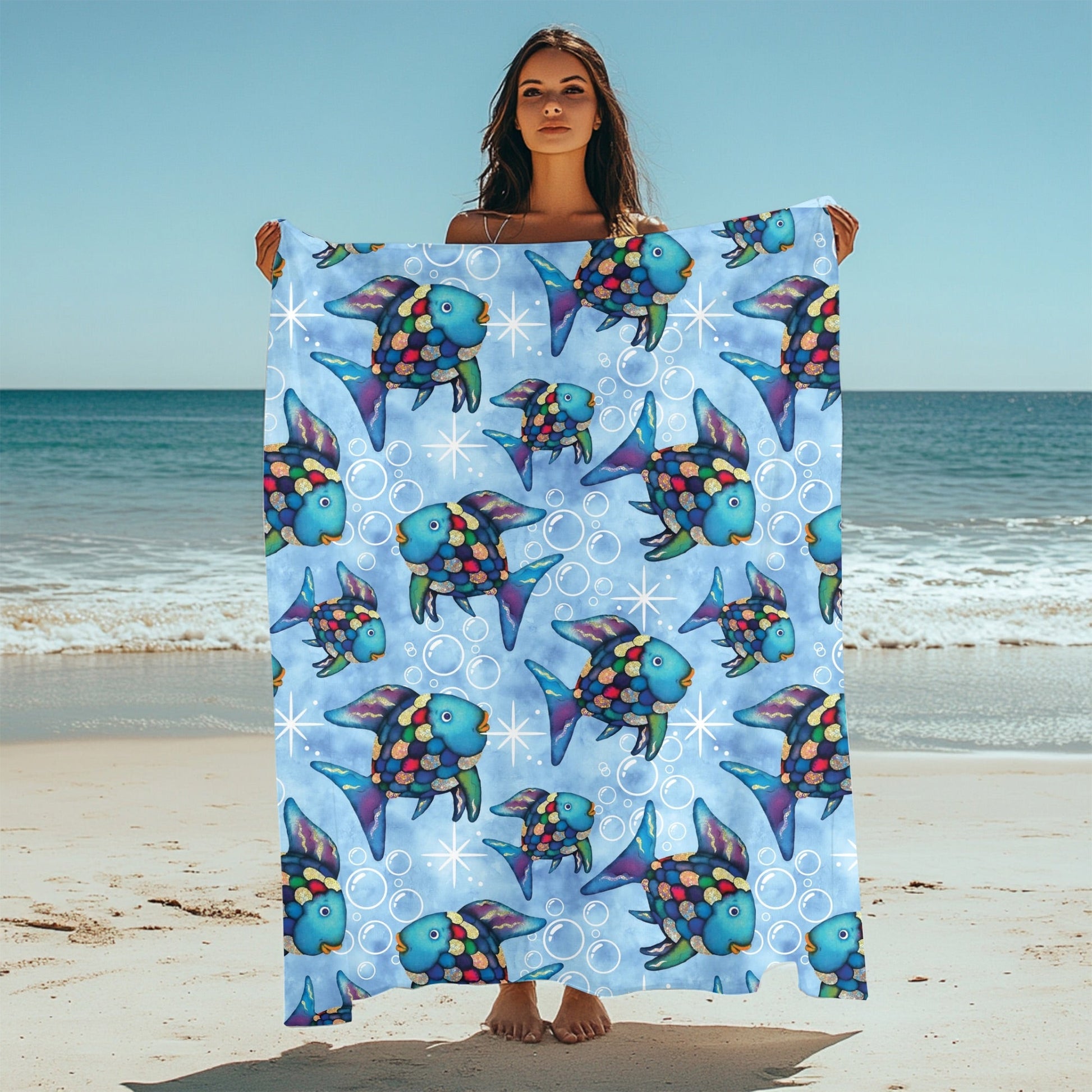 Rainbow Fish Pre Order Towel | Run Ends 5/21 | ETA 42 BD - Like A Duchess