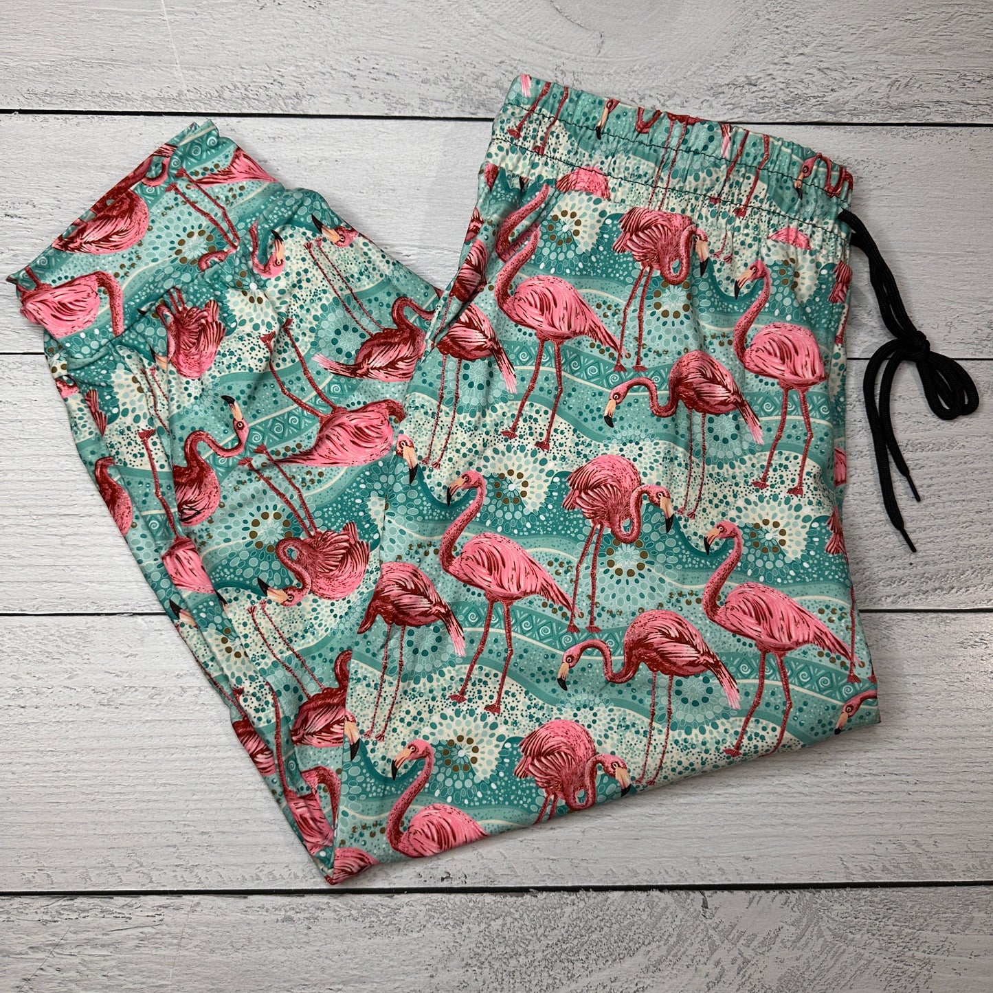 Flamingo Mosaic - Capri Joggers - Like A Duchess