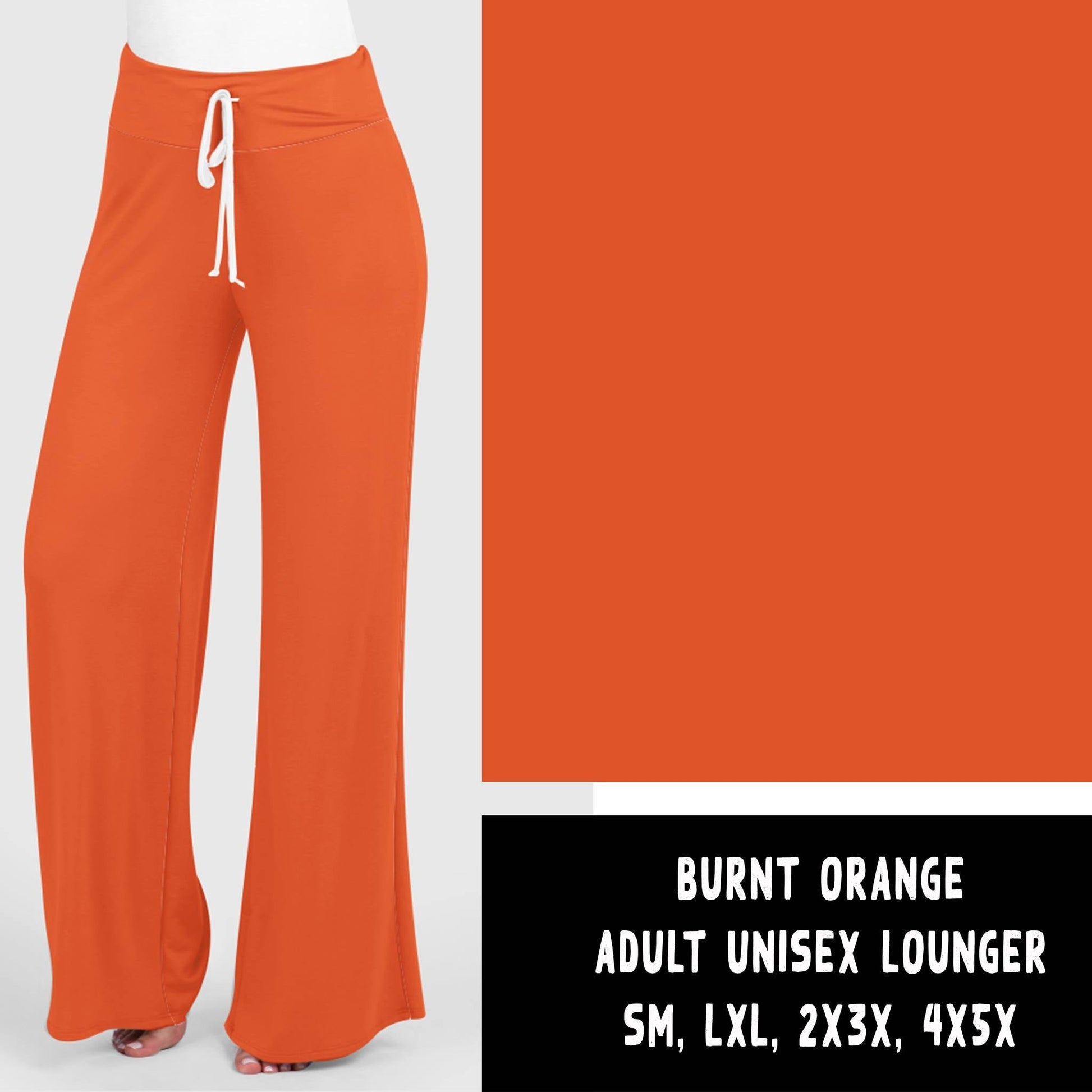 SOLID RUN -BURNT ORANGE- LOUNGER - Like A Duchess