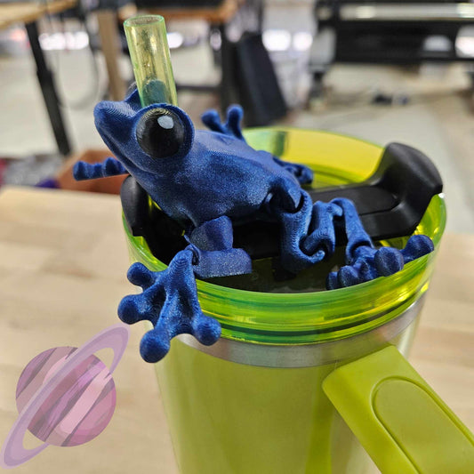 TREE FROG-3D PRINTED STRAW BUDDY - Like A Duchess