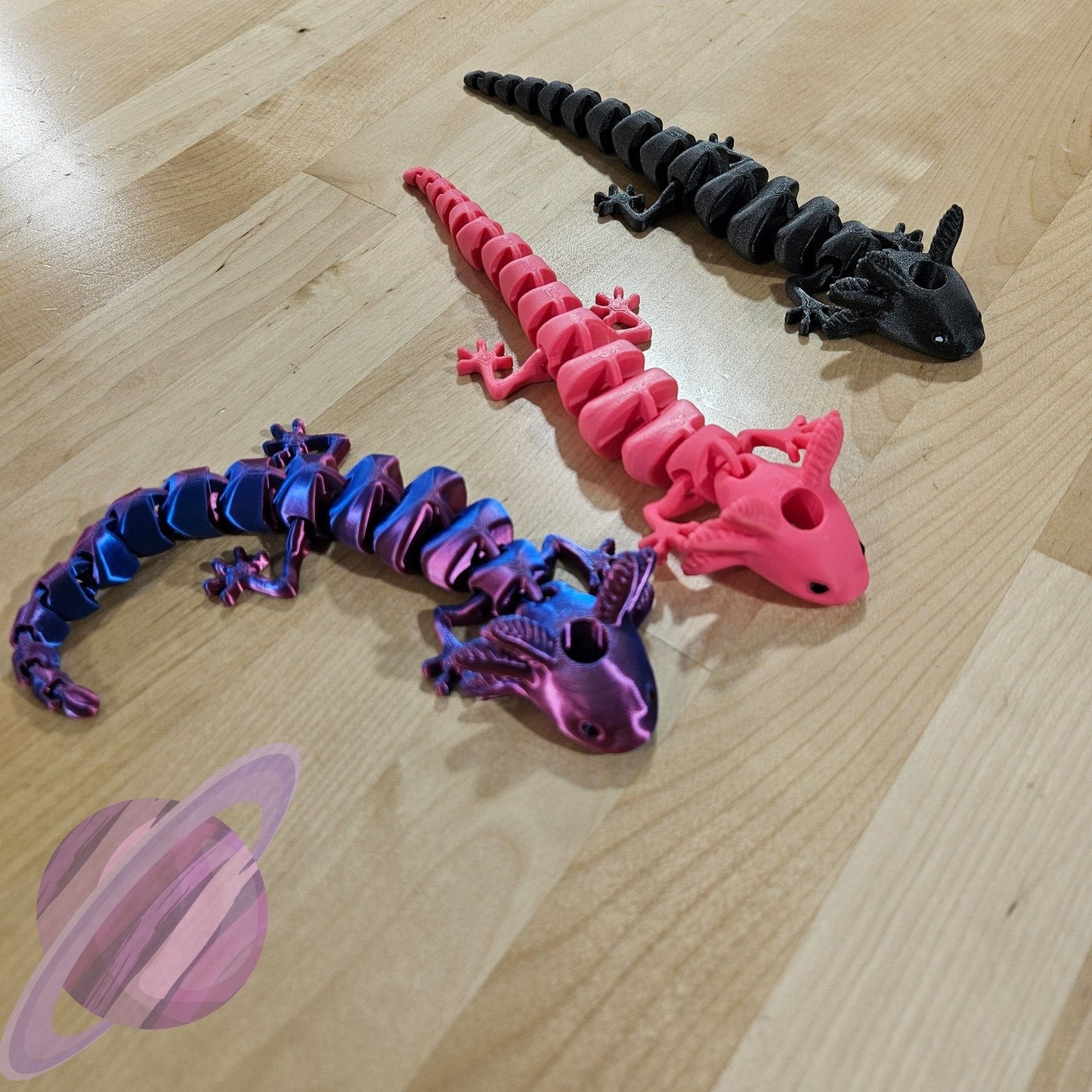 Axolotl- 3D PRINTED STRAW BUDDY - Like A Duchess