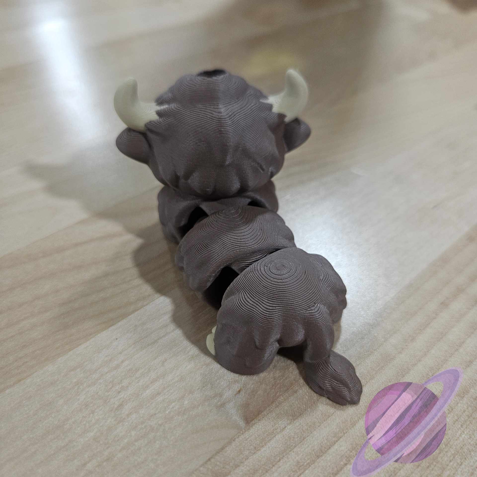 HIGHLAND COW-3D PRINTED STRAW BUDDY - Like A Duchess