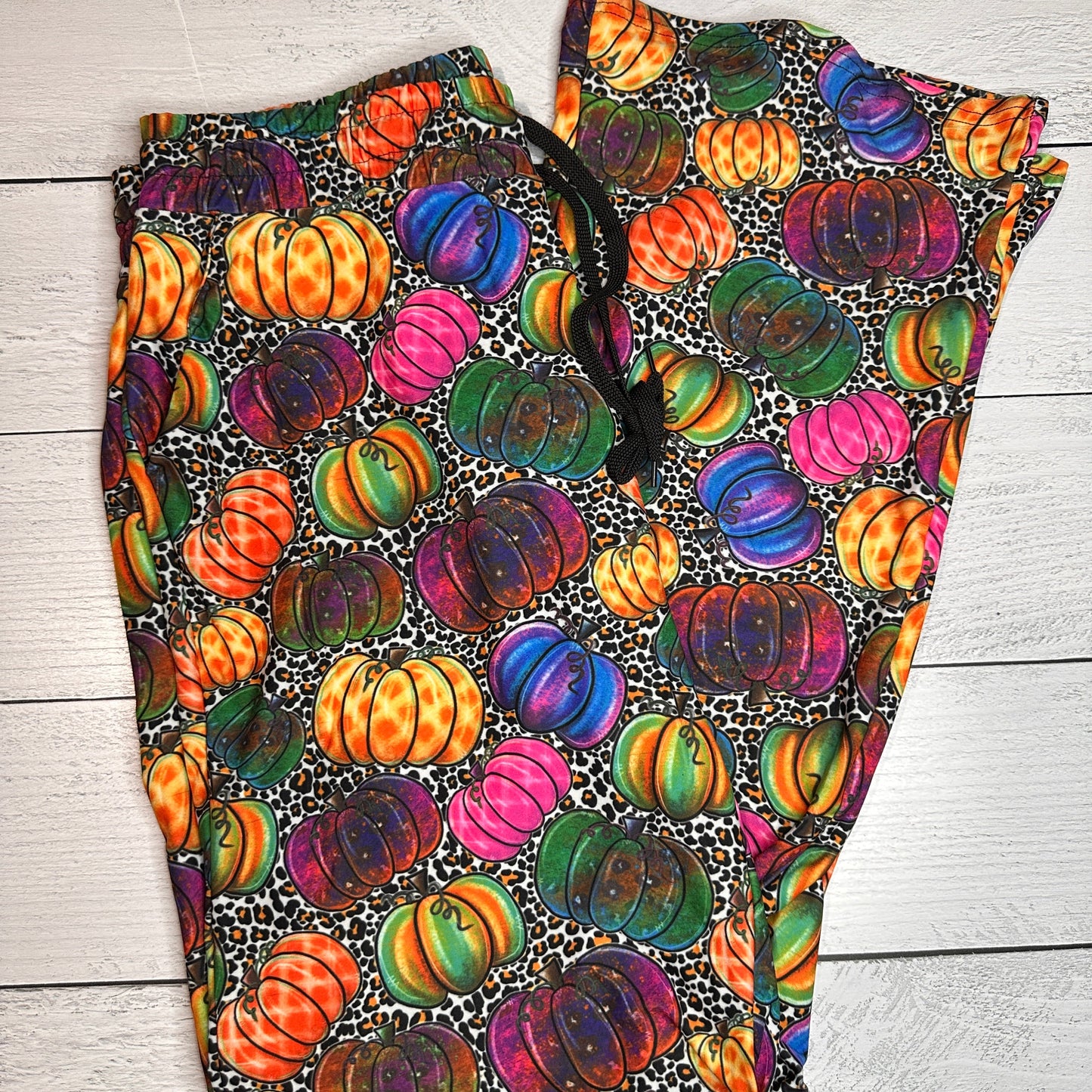 Colorful Pumpkins - Lounge Pants - Like A Duchess