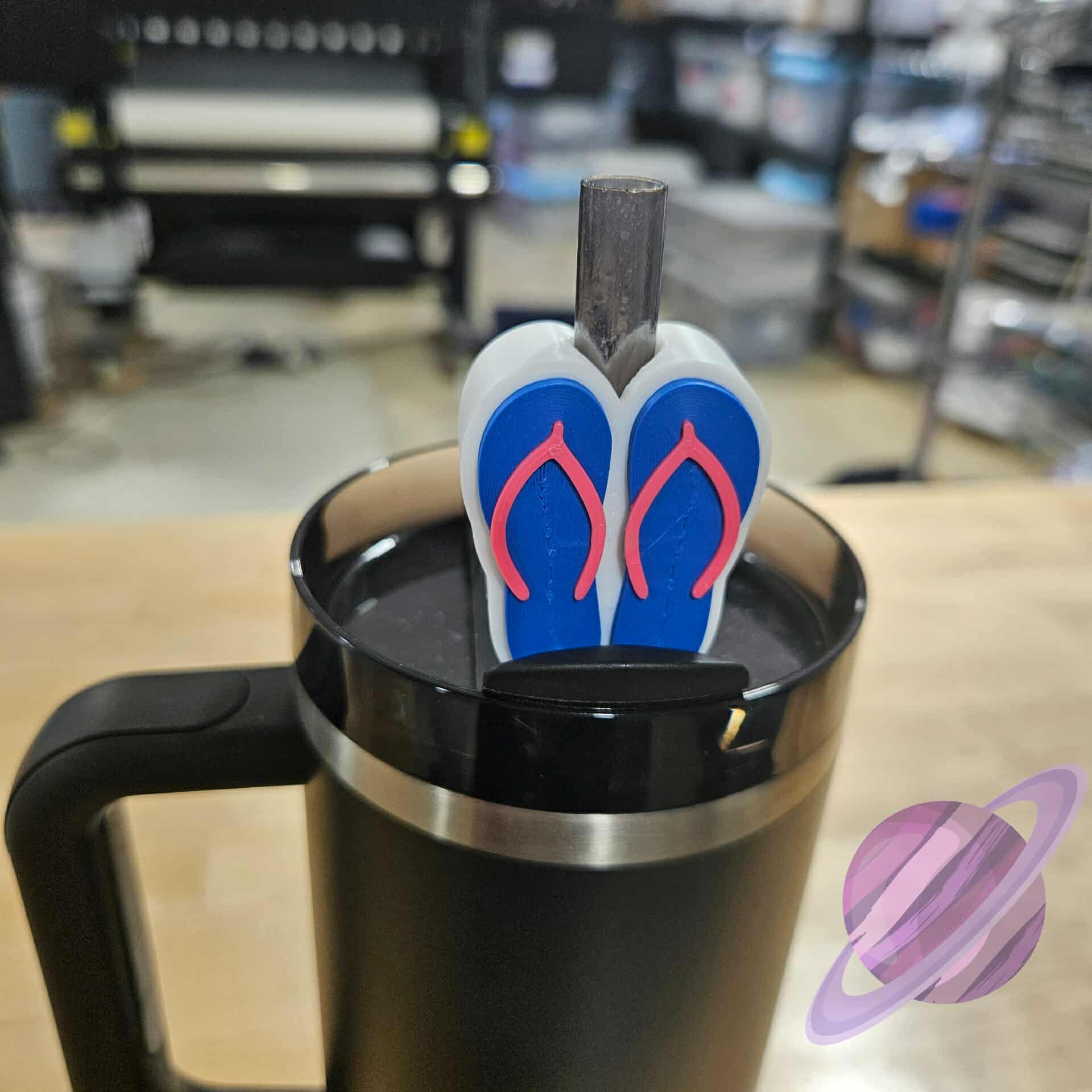 FLIP FLOPS-3D PRINTED STRAW BUDDY - Like A Duchess
