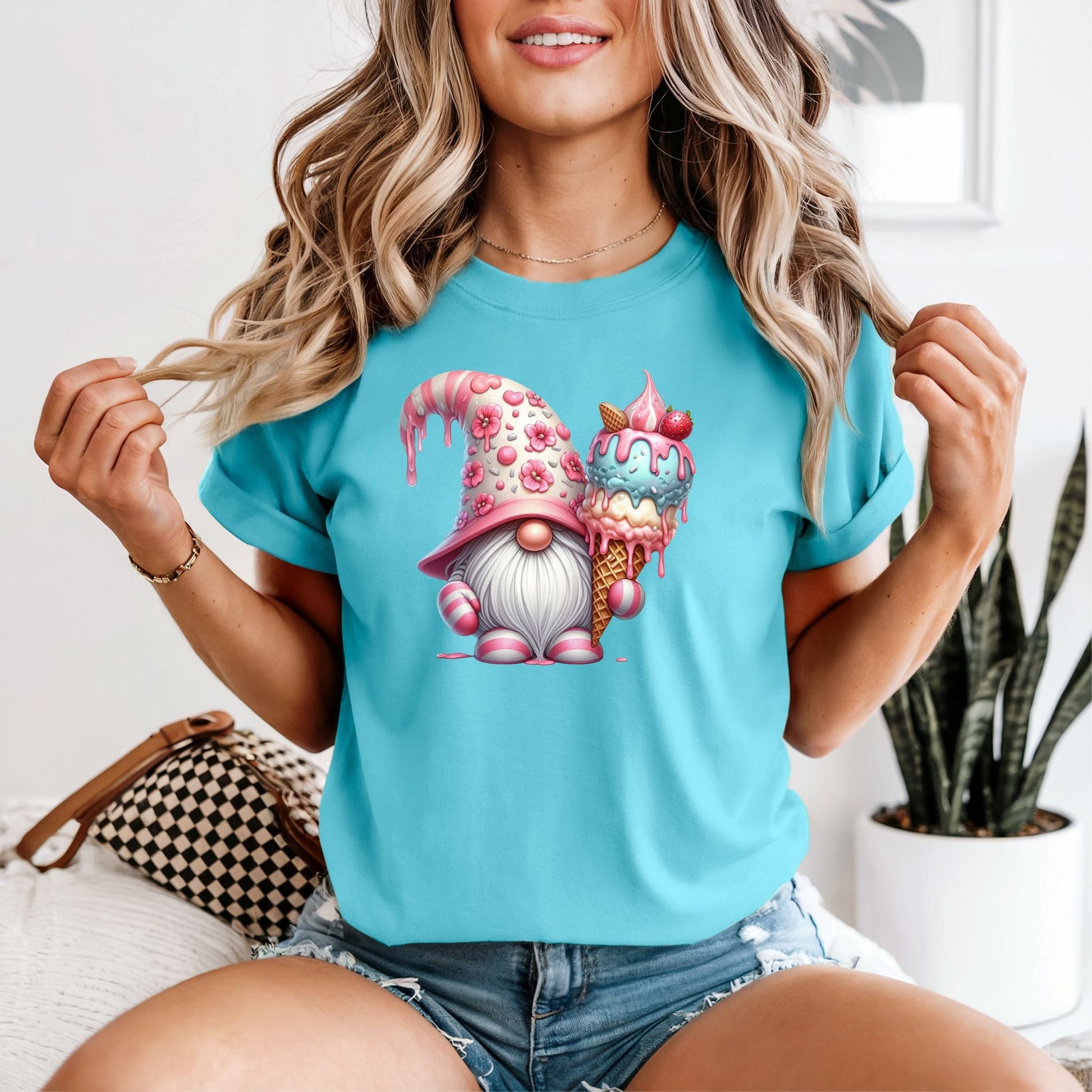 Ice Cream Gnome Tshirt - Like A Duchess