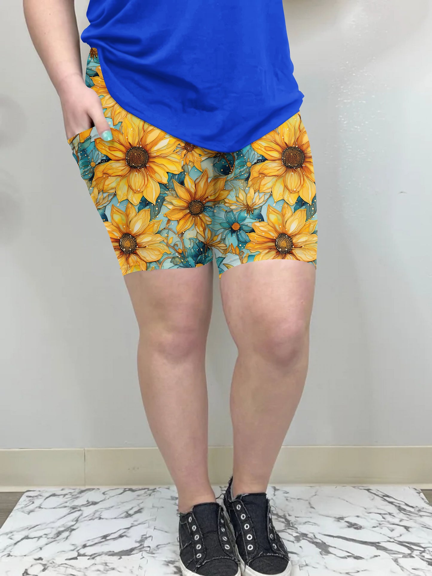 Golden Hour Biker Shorts with pockets| Run Ends 5/16 | ETA 42 days - Like A Duchess