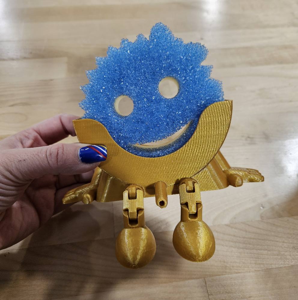 SCRUB DAD SPONGE HOLDER-3D PRINTED - Like A Duchess