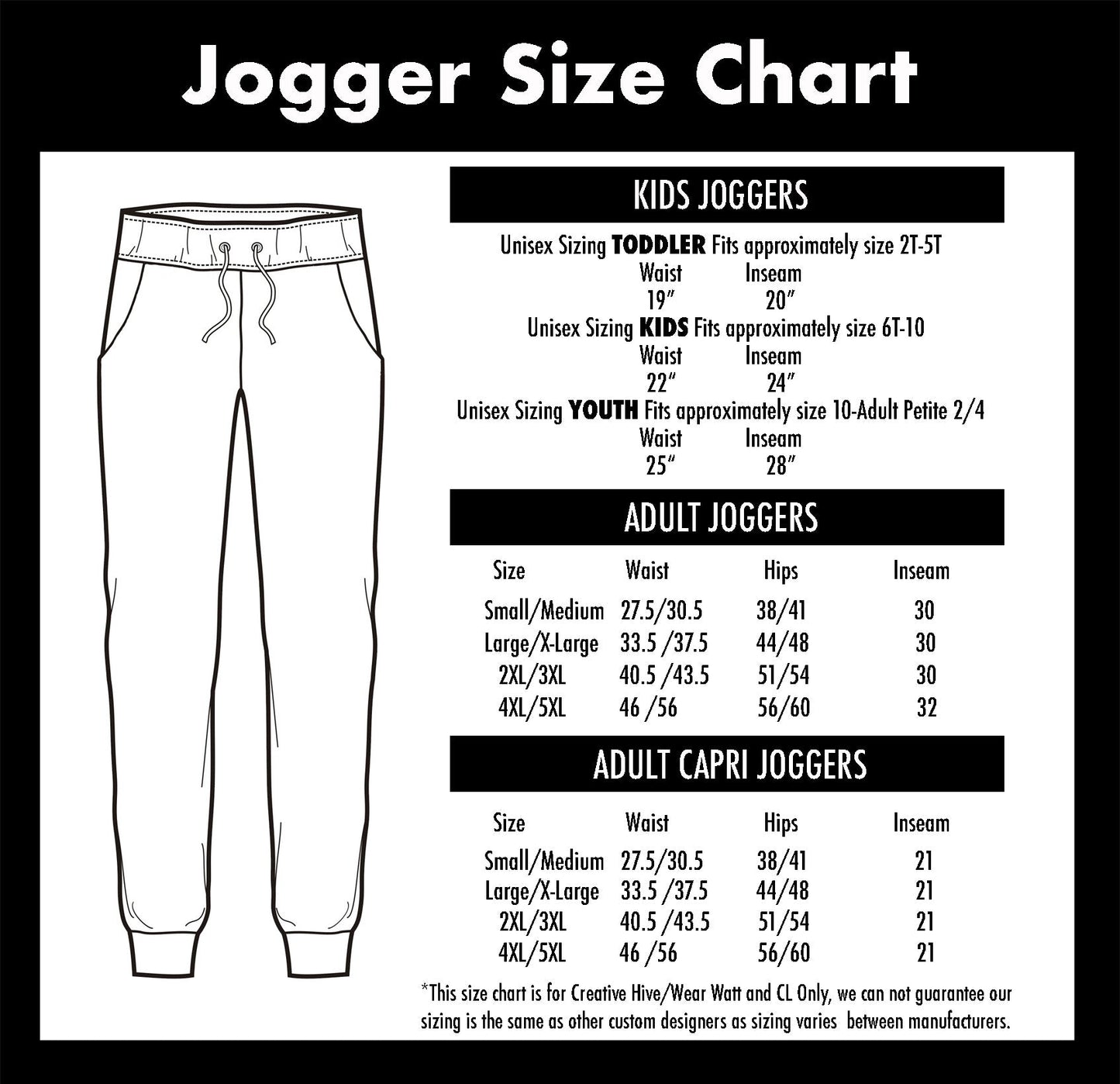 Cuddlecorn -  Capri Joggers - Like A Duchess
