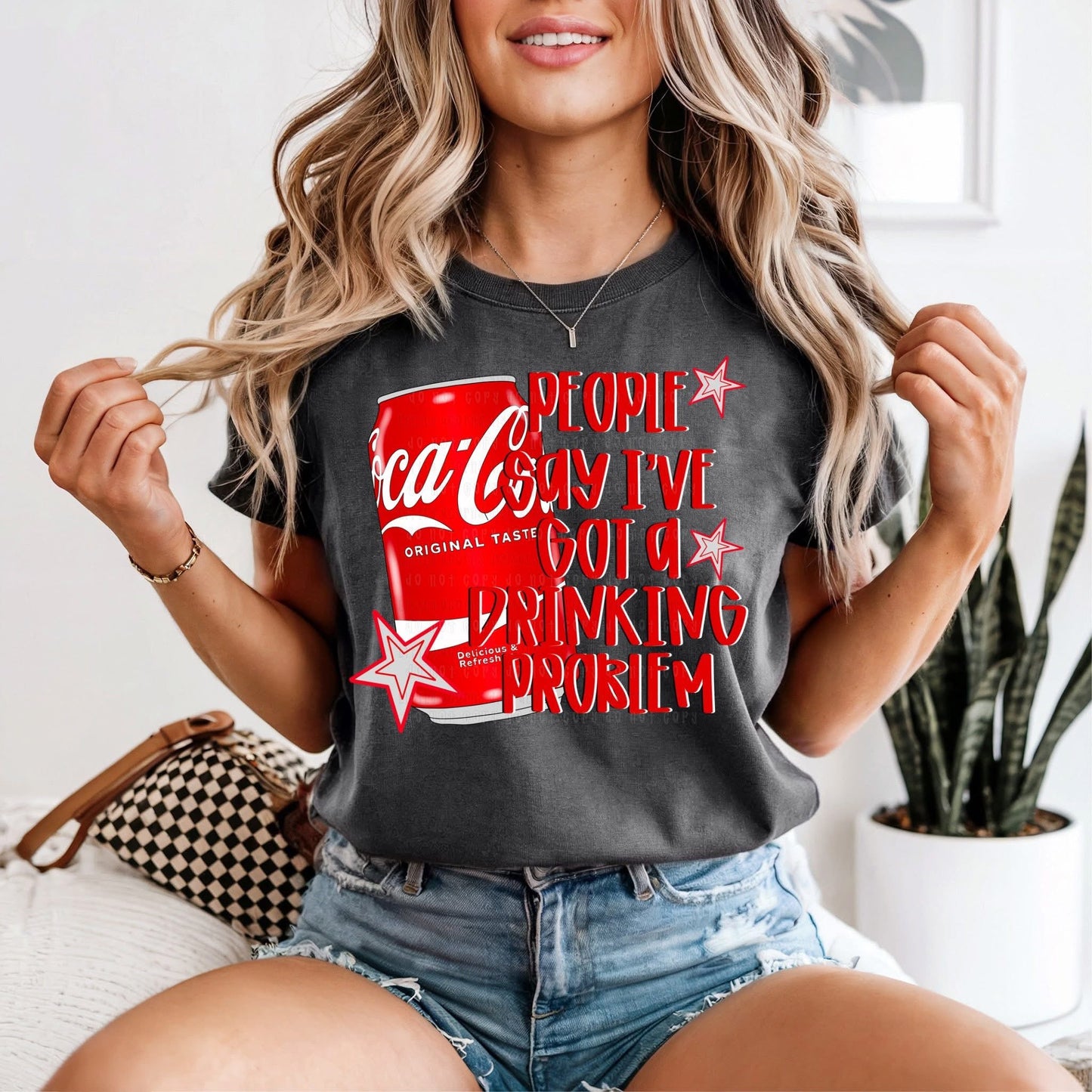 Drinkin Problem Coke Tshirt - Like A Duchess