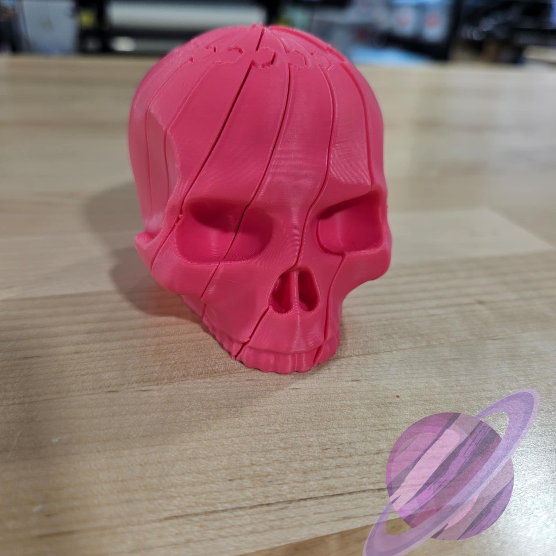 COLORFUL FIDGET SKULL- 3D PRINTED - Like A Duchess