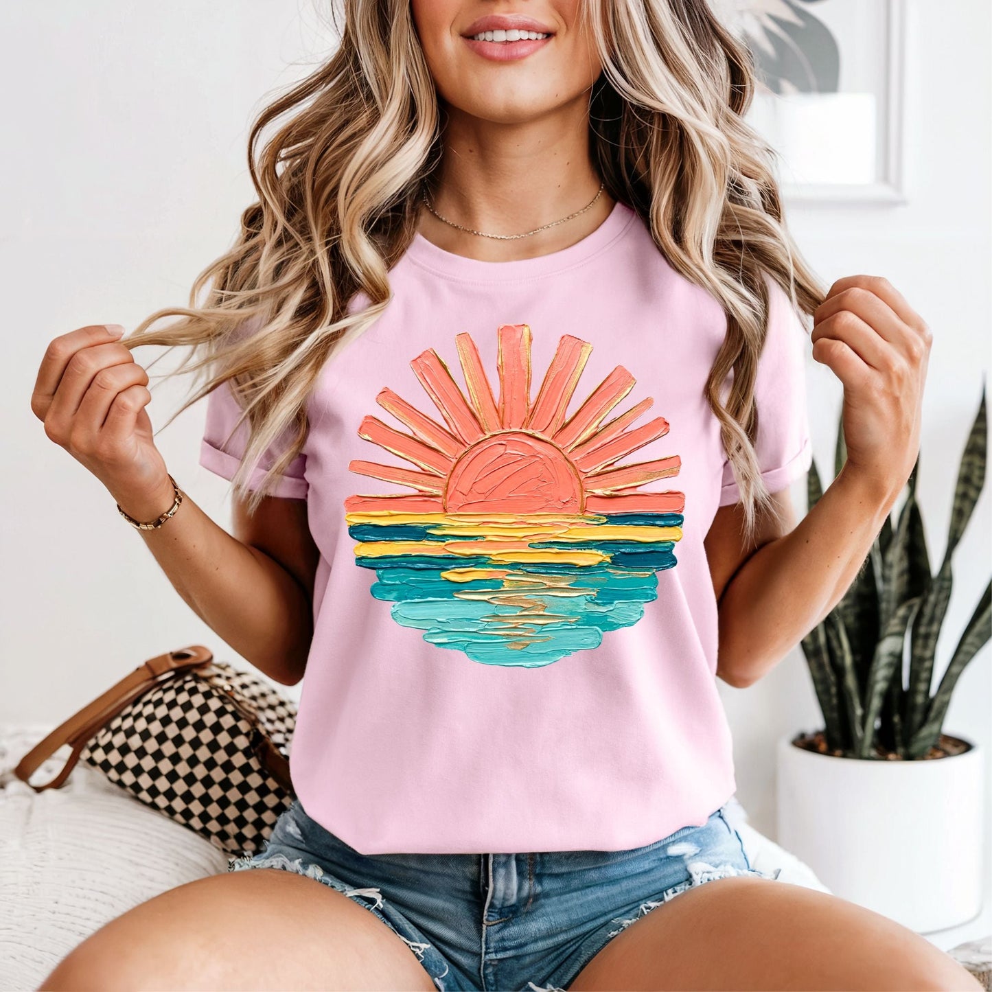 Painted Summer Tshirt - Like A Duchess