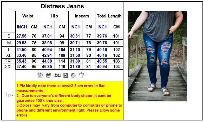 DISTRESSED STRETCH PATCH DENIM