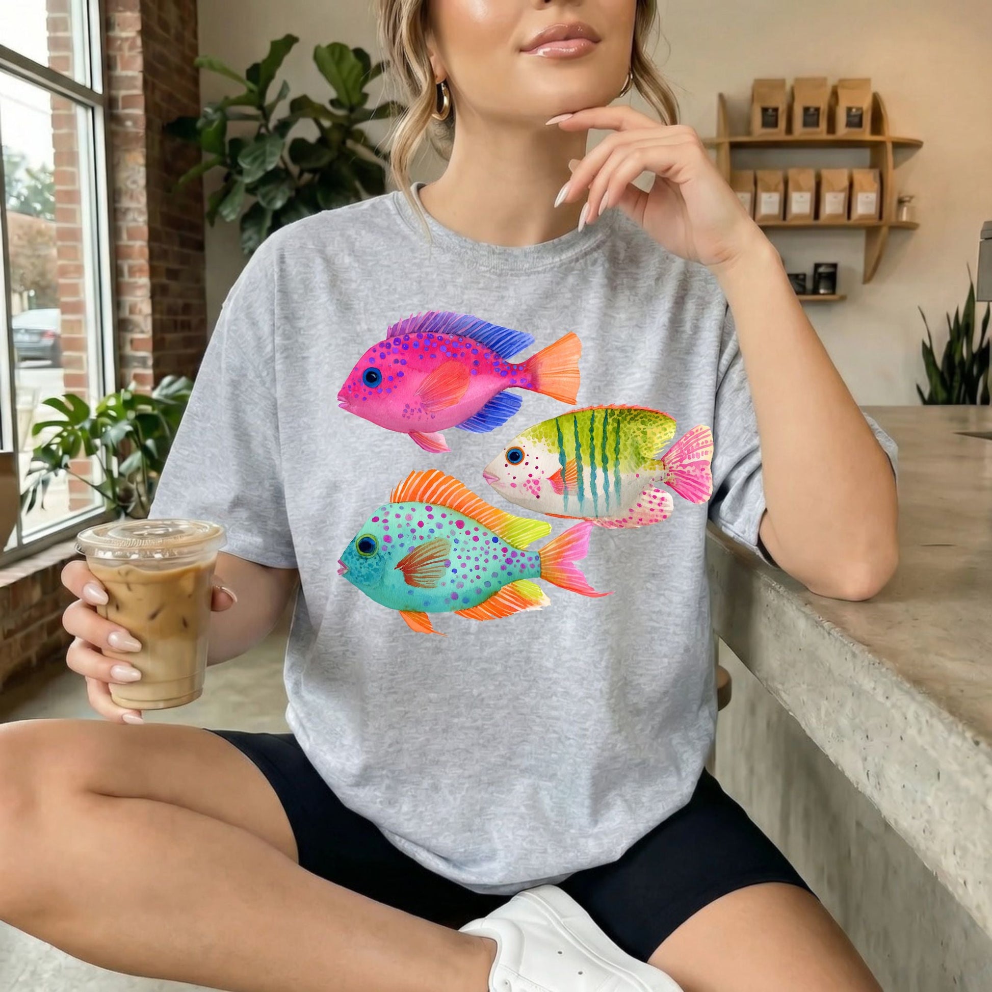 Tropical Fish TShirt - Like A Duchess