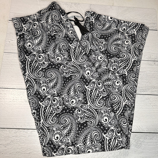 Black Paisley - Lounge Pants - Like A Duchess