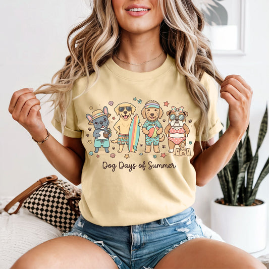 Dogs of Summer Tshirt - Like A Duchess