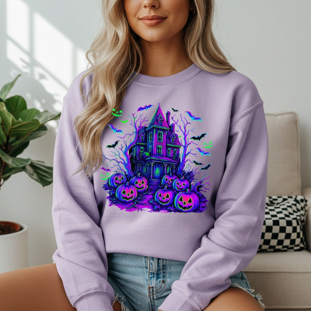 Haunted House Sweatshirt - Like A Duchess