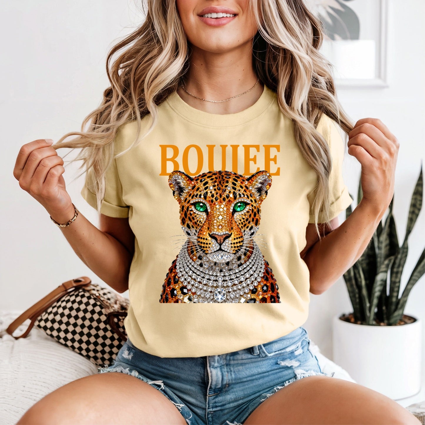 Boujee Leopard Tshirt - Like A Duchess