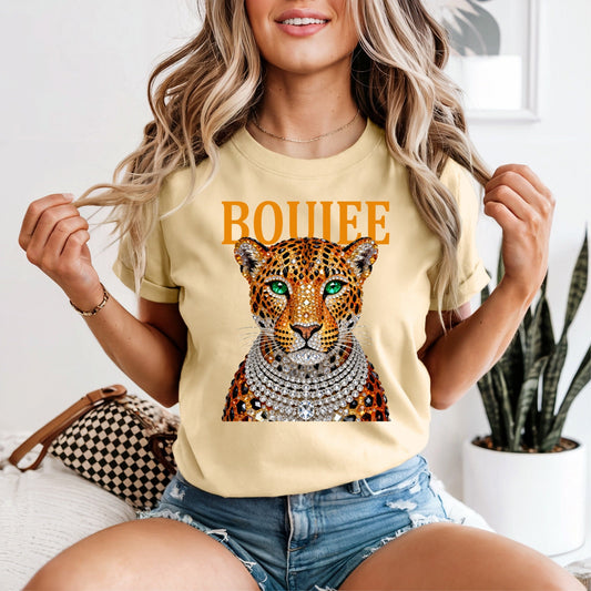 Boujee Leopard Tshirt - Like A Duchess