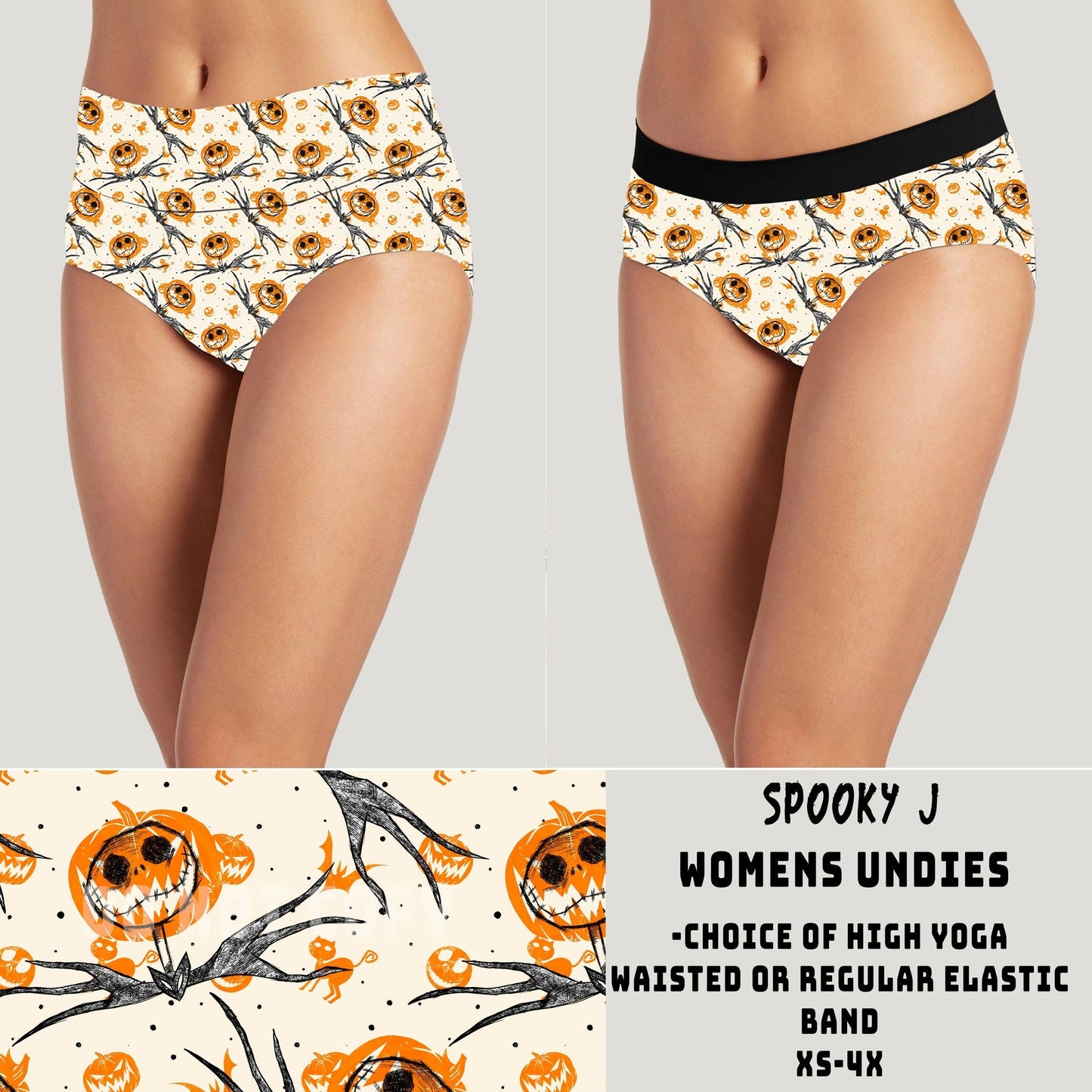 CAMI/UNDERWEAR RUN-SPOOKY J-WOMENS UNDERWEAR - Like A Duchess