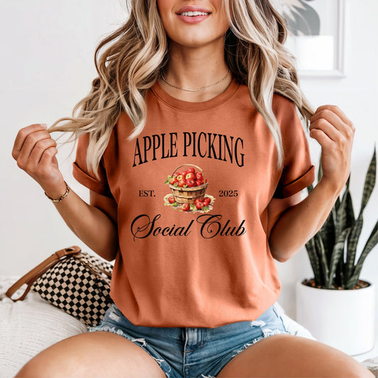 Apple Picking Social Club Tshirt - Like A Duchess