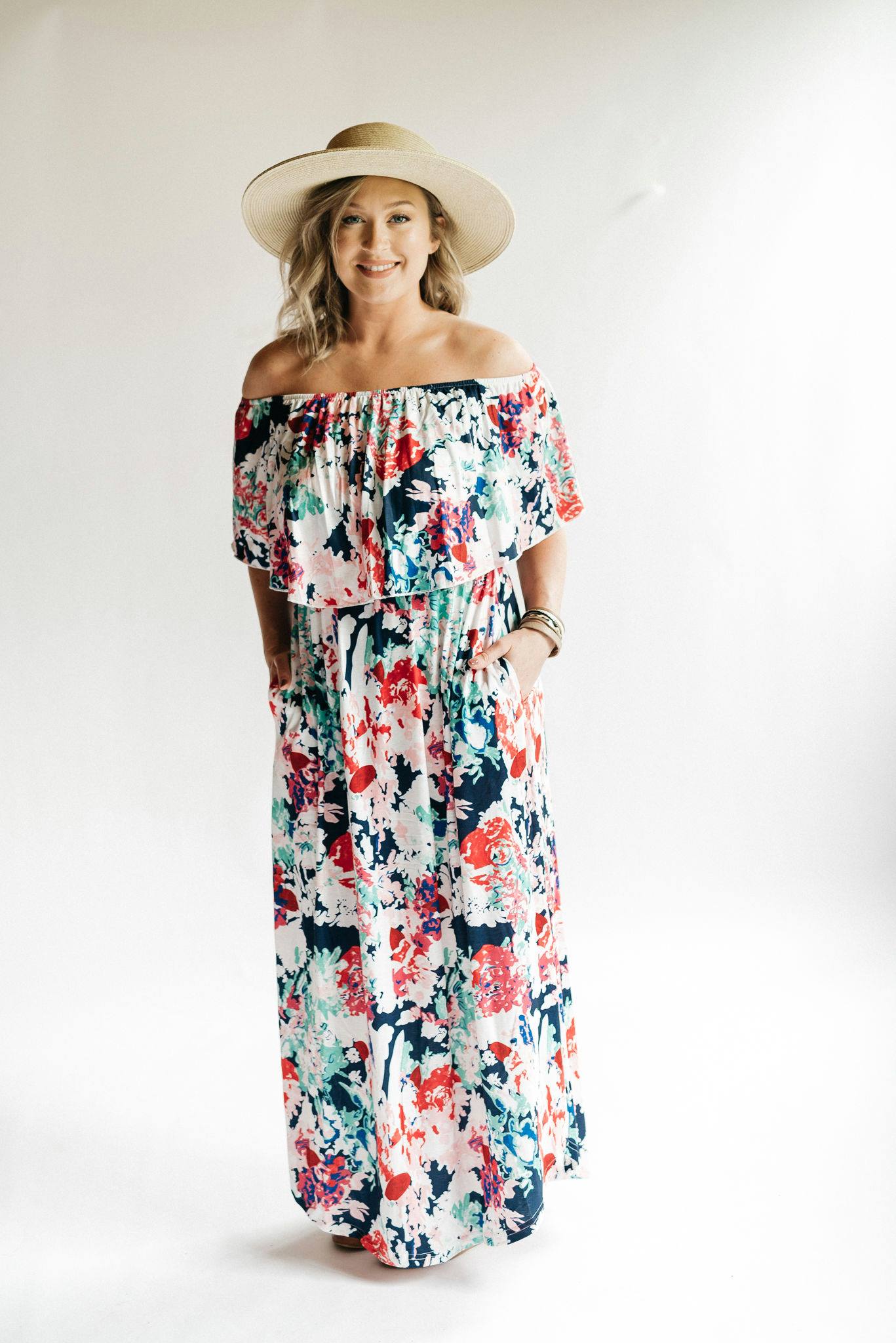 OFF THE SHOULDER MAXI DRESSES - Like A Duchess