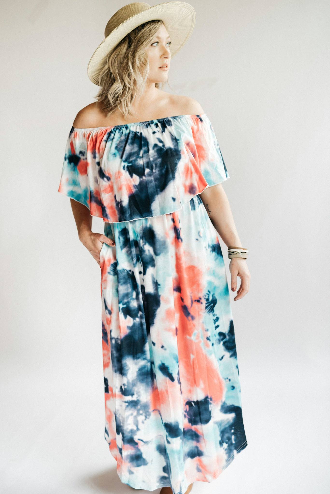 OFF THE SHOULDER MAXI DRESSES - Like A Duchess