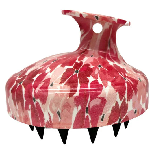 BellaBeauty Scalp Massager in Floral Print - Like A Duchess