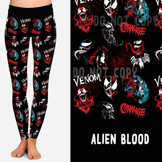 BATCH 59-A BLOOD LEGGINGS/JOGGERS - Like A Duchess