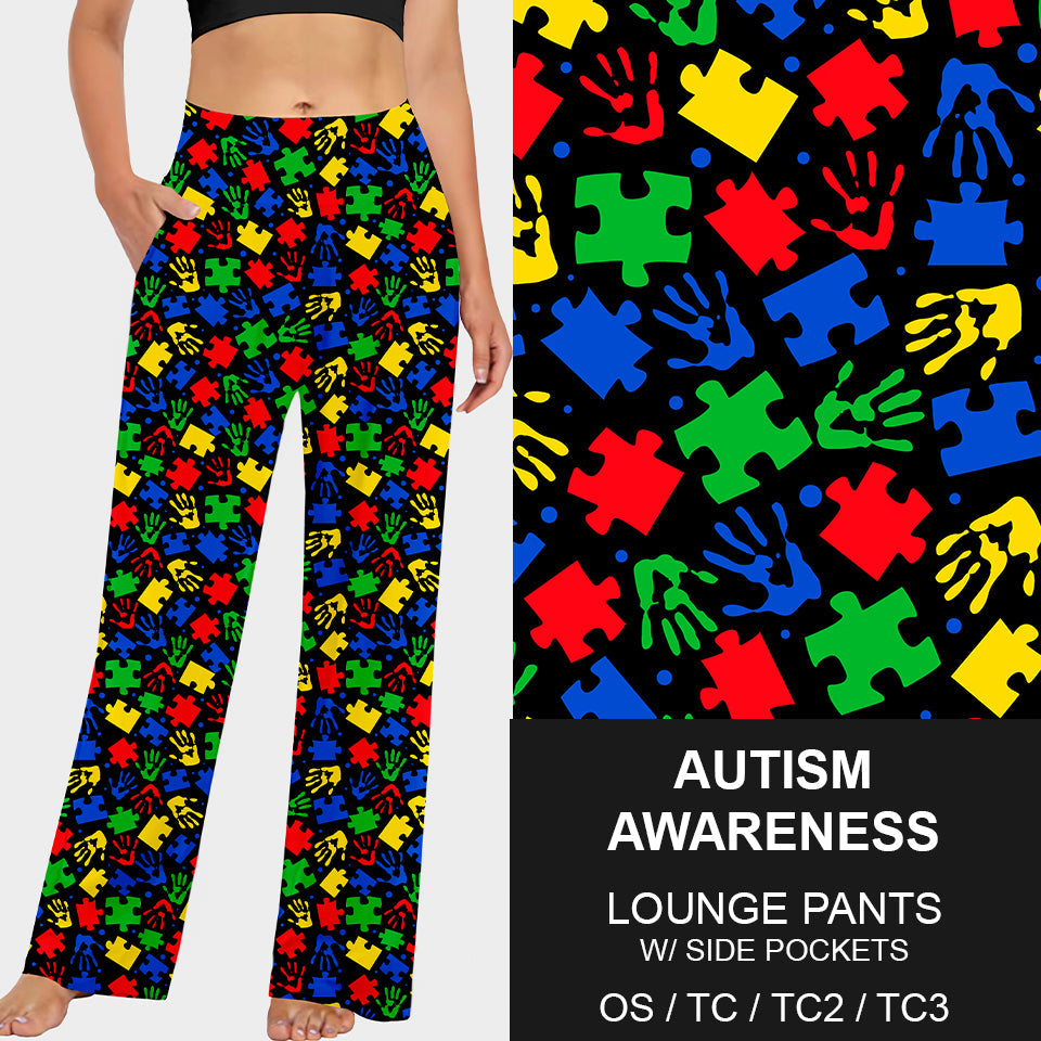 RTS - Autism Awareness Lounge Pants - Like A Duchess