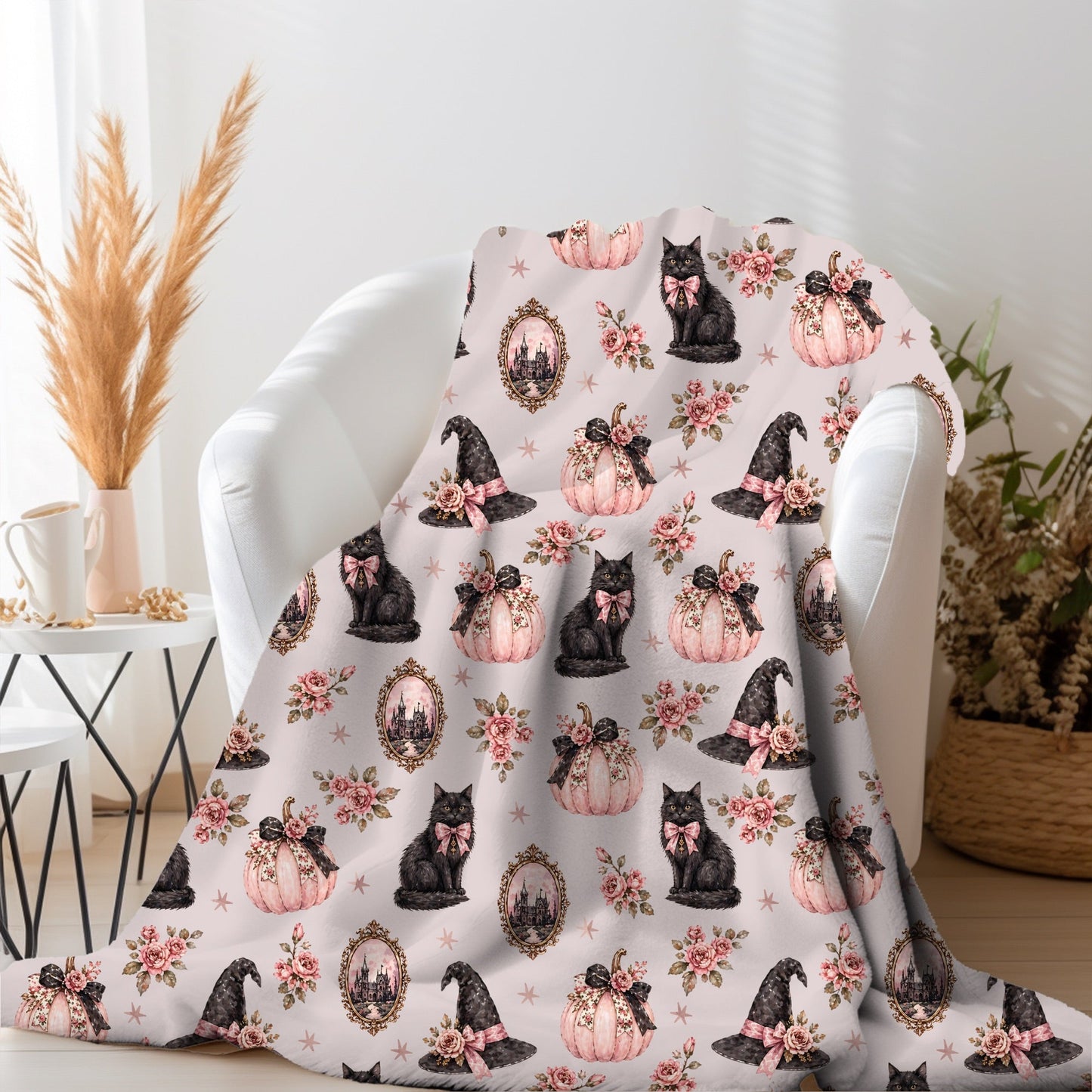 Spooky Cat 50x60 Blanket | Run Ends 6/30 | ETA 42 days - Like A Duchess