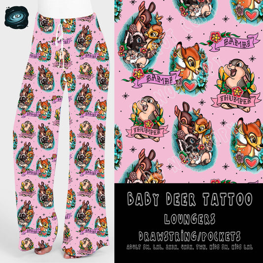 BABY DEER TATTOO - LOUNGER - Like A Duchess