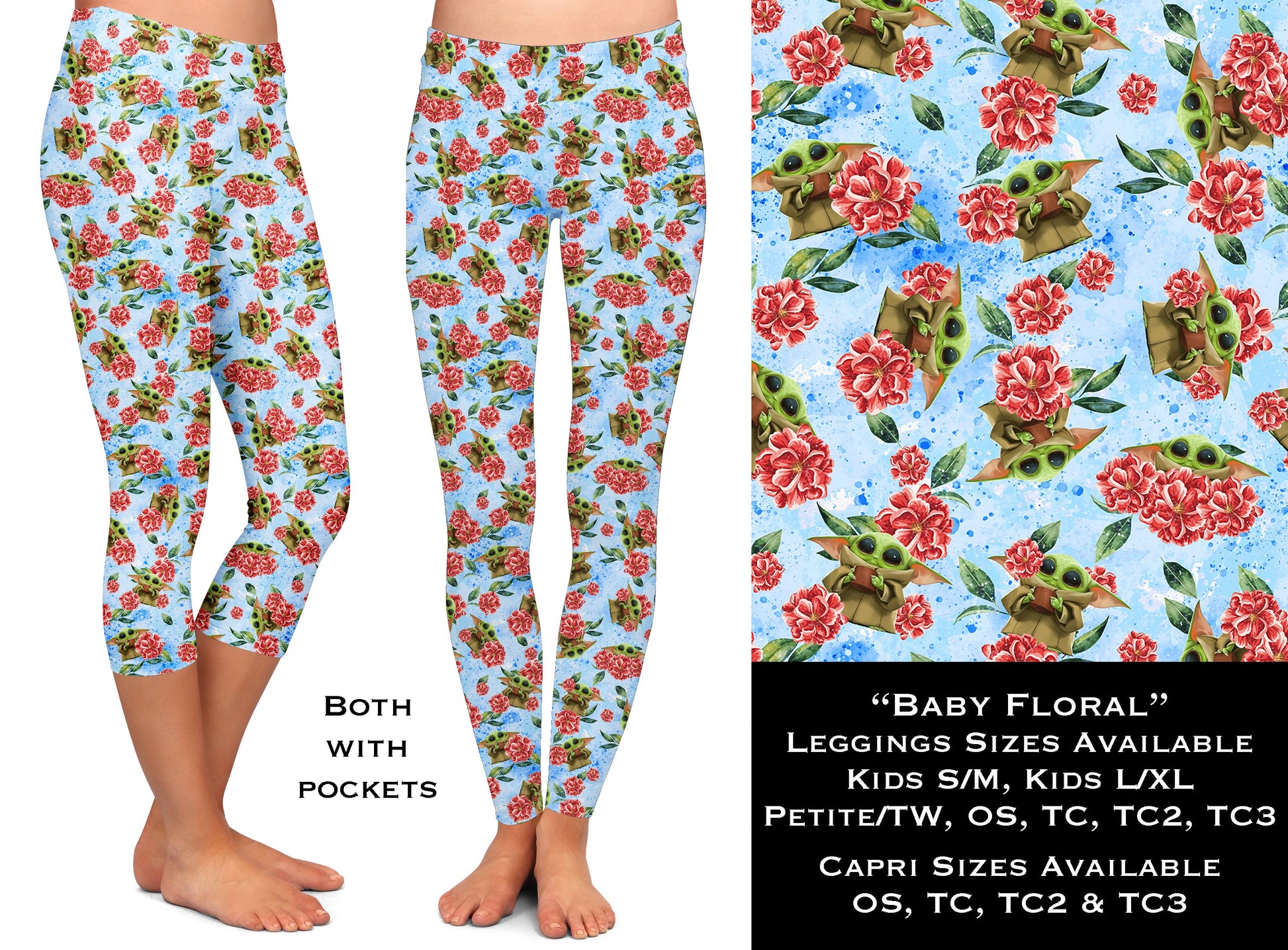 Baby Floral - Leggings & Capris - Like A Duchess