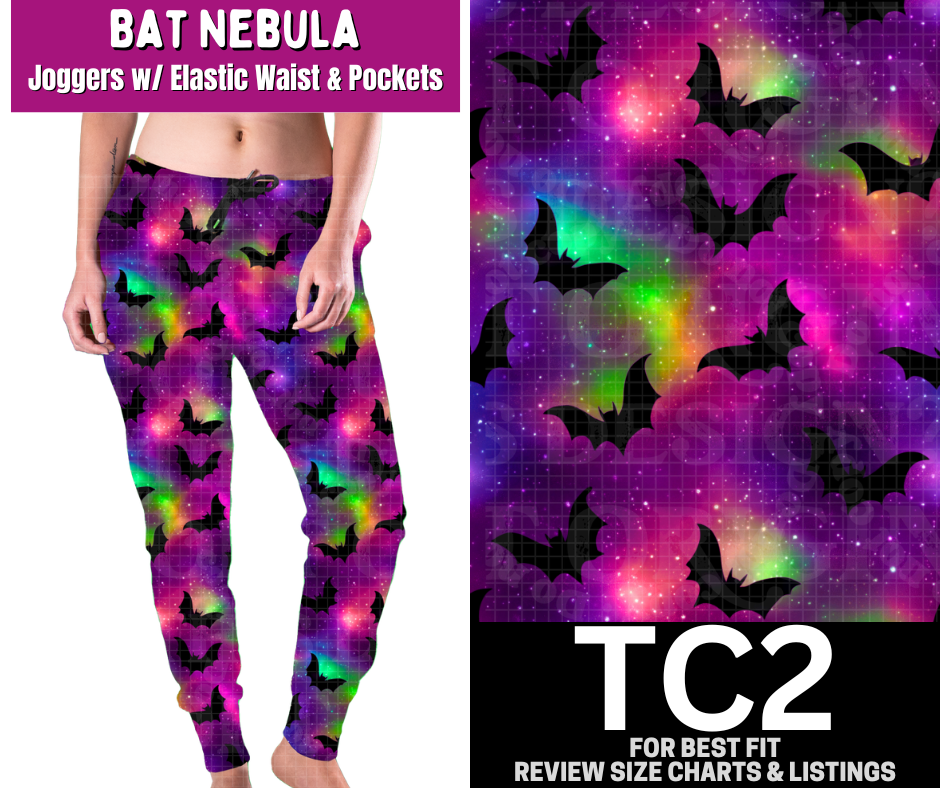 Bat Nebula Joggers - Like A Duchess