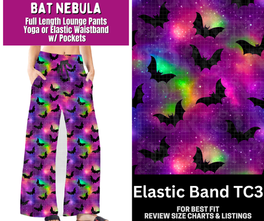 Bat Nebula Full Length Lounge Pants - Like A Duchess