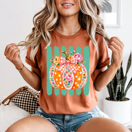 Pretty Pumpkin Tshirt - Like A Duchess