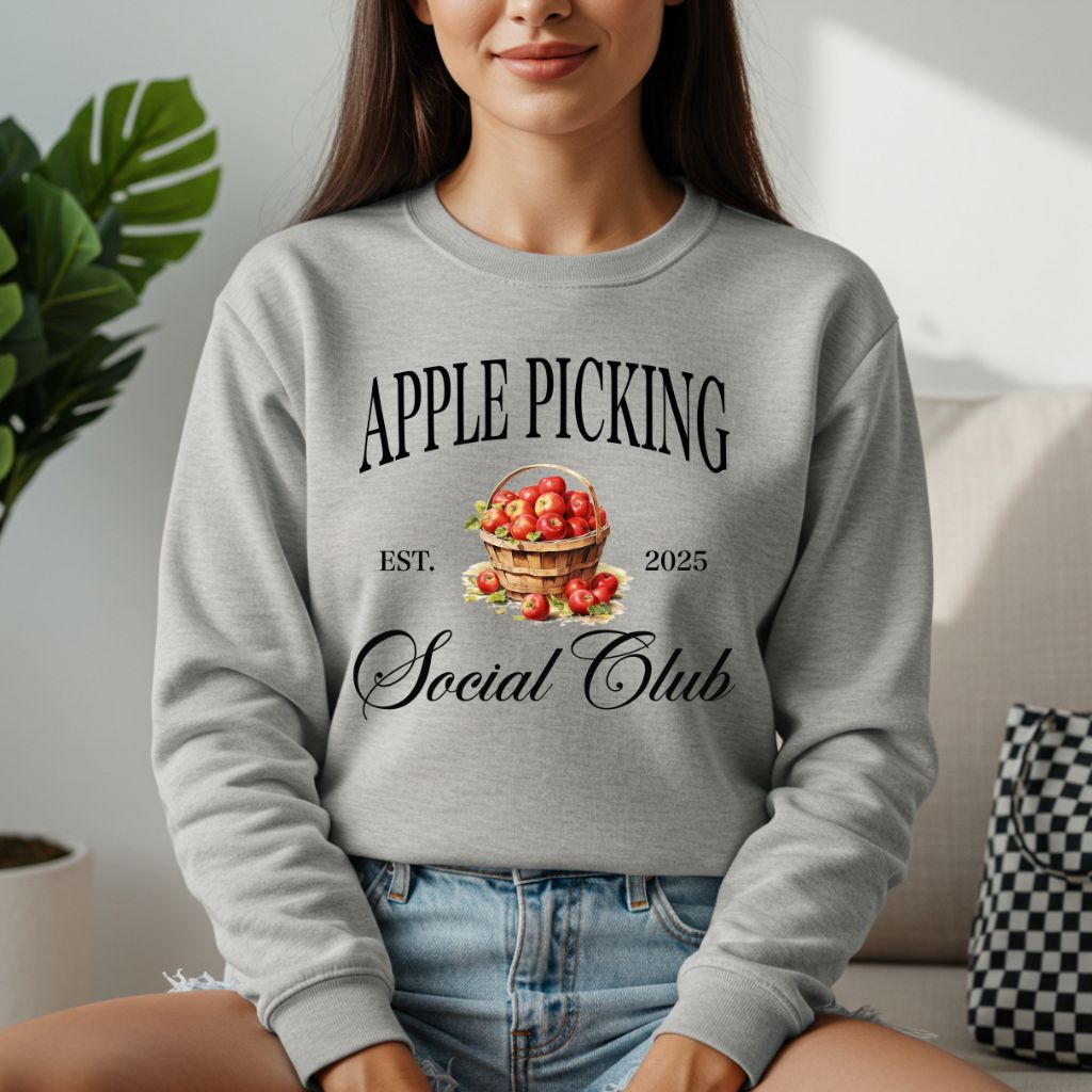 Apple Picking Social Club Sweatshirt - Like A Duchess