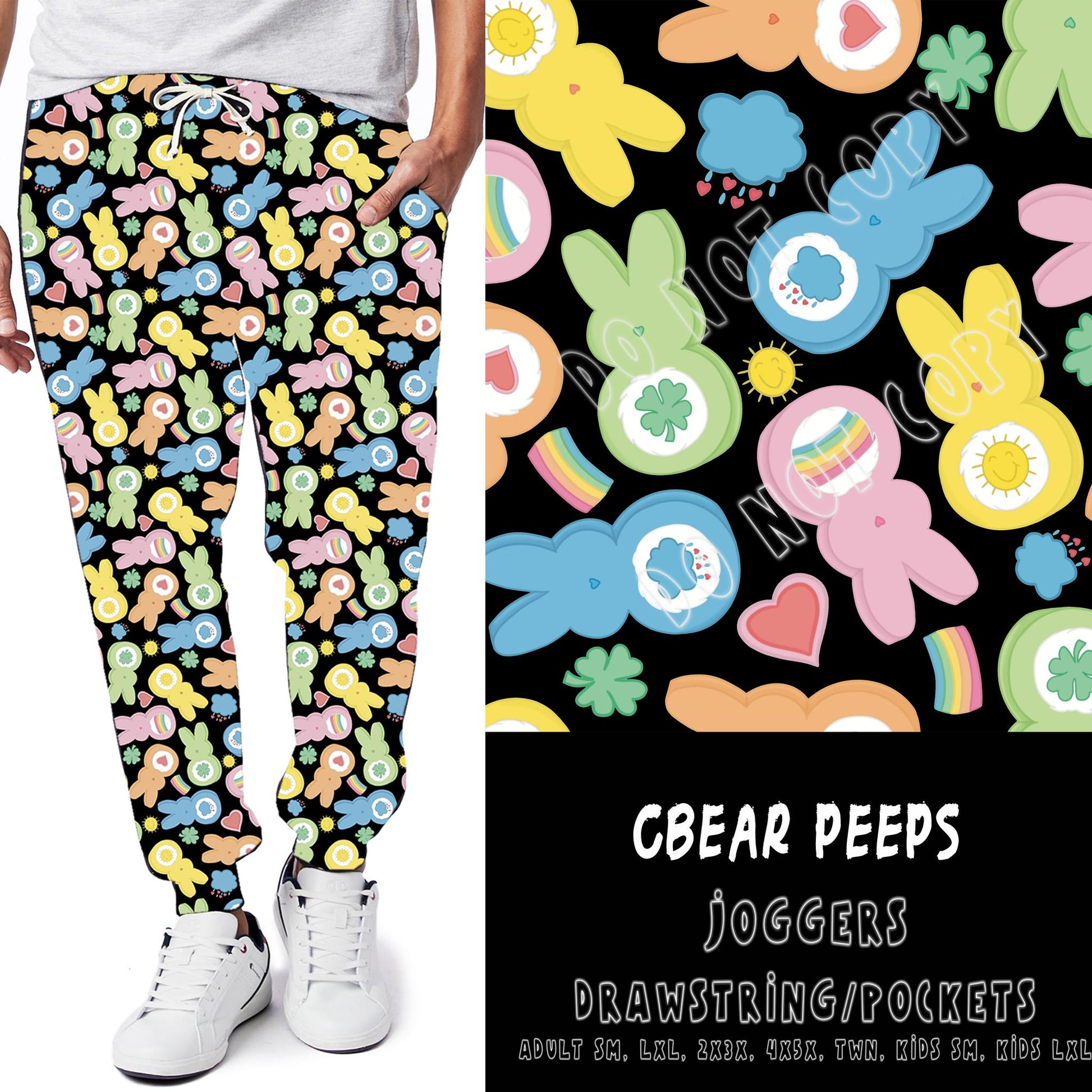 SPRING FLING-CBEAR PEEPS- LEGGINGS/JOGGERS - Like A Duchess