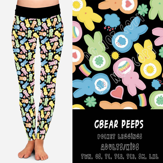 SPRING FLING-CBEAR PEEPS- LEGGINGS/JOGGERS - Like A Duchess