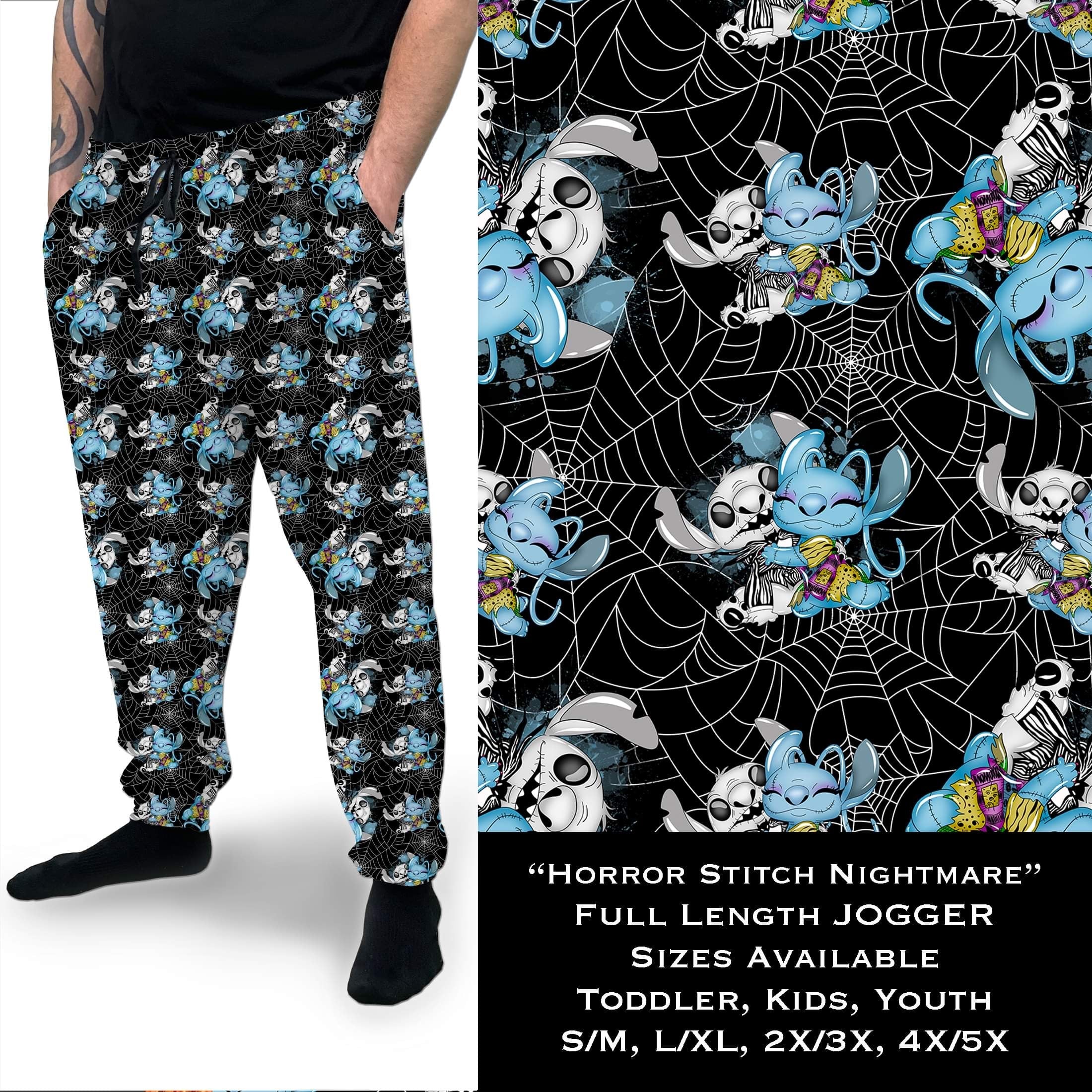 Horror Stitch Nightmare Unisex Joggers